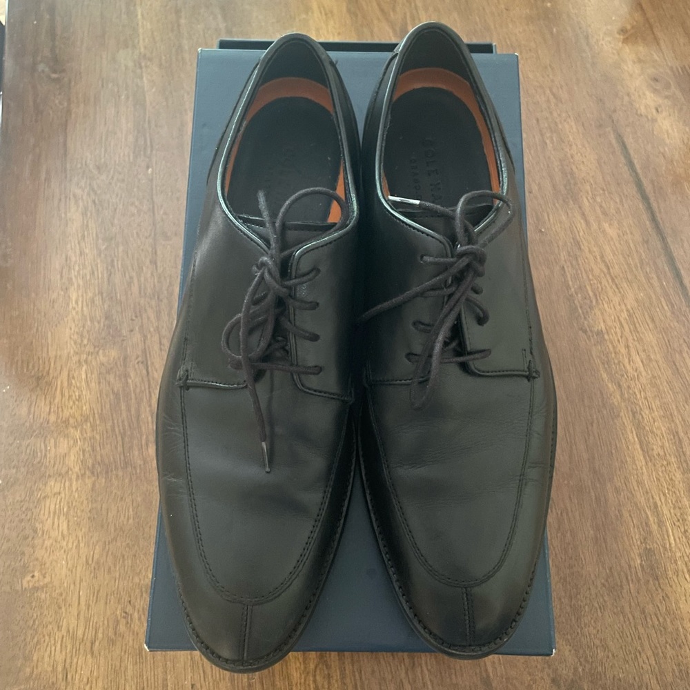 Cole Hahn Men's Lenox Hill Split Oxford Black Size 9.5